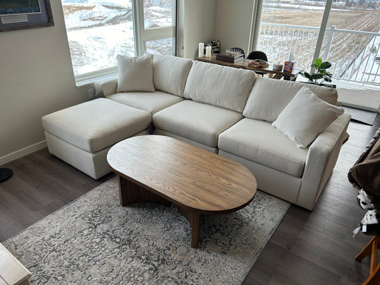 Modmax 4-Piece Sectional w/ Ottoman