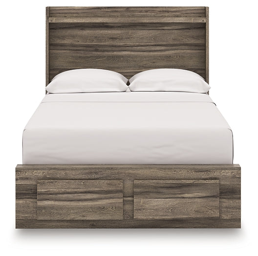 Elbrim Full Panel Storage Bed