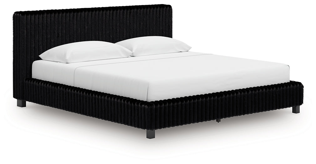 Zuraleus King Upholstered Bed