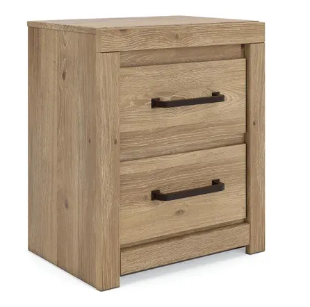 Brozmont Two Drawer Night Stand