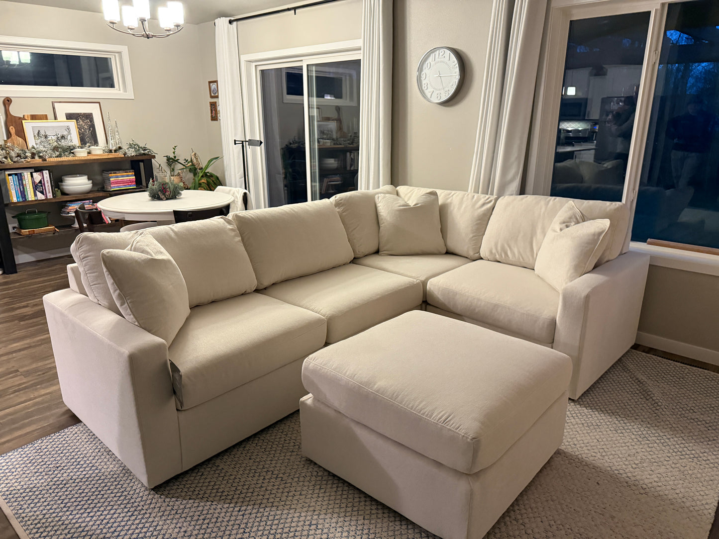 Modmax 5 Piece Sectional w/ Ottoman