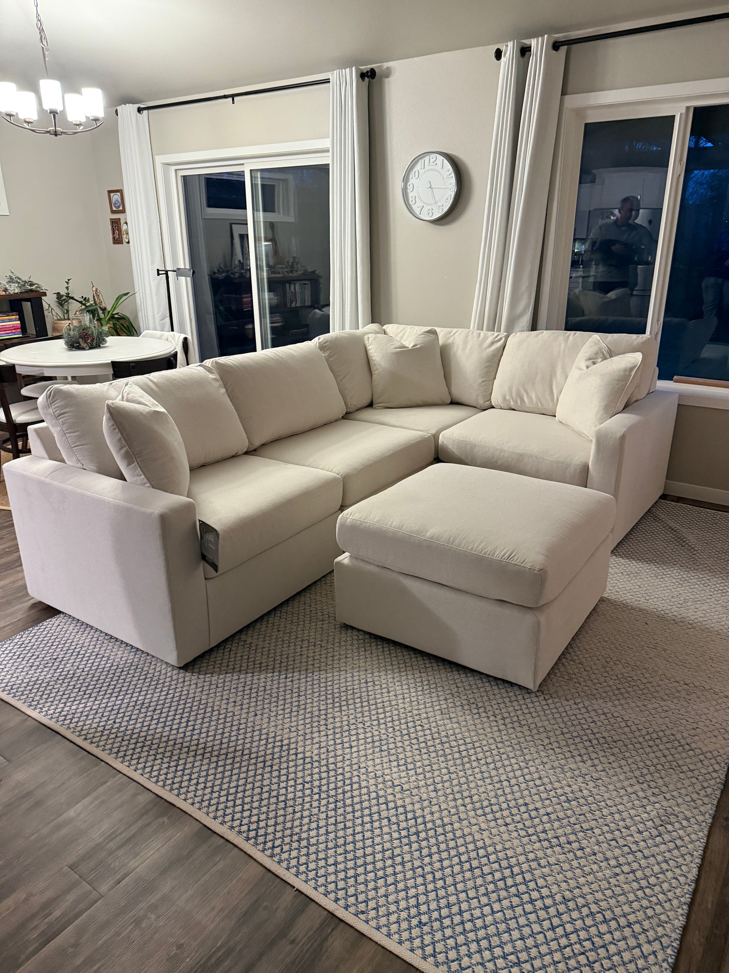 Modmax 5 Piece Sectional w/ Ottoman
