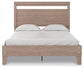 Flannia  Panel Platform Bed