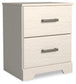 Stelsie Two Drawer Night Stand