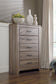 Zelen Full Panel Bed with Mirrored Dresser and Chest