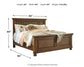 Flynnter  Panel Bed With Dresser