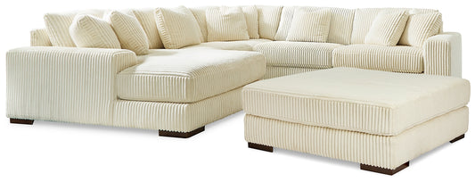 Lindyn 5-Piece Sectional with Ottoman