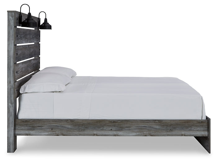 Baystorm King Panel Bed with Dresser