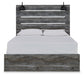 Baystorm Queen Panel Bed with Mirrored Dresser, Chest and Nightstand