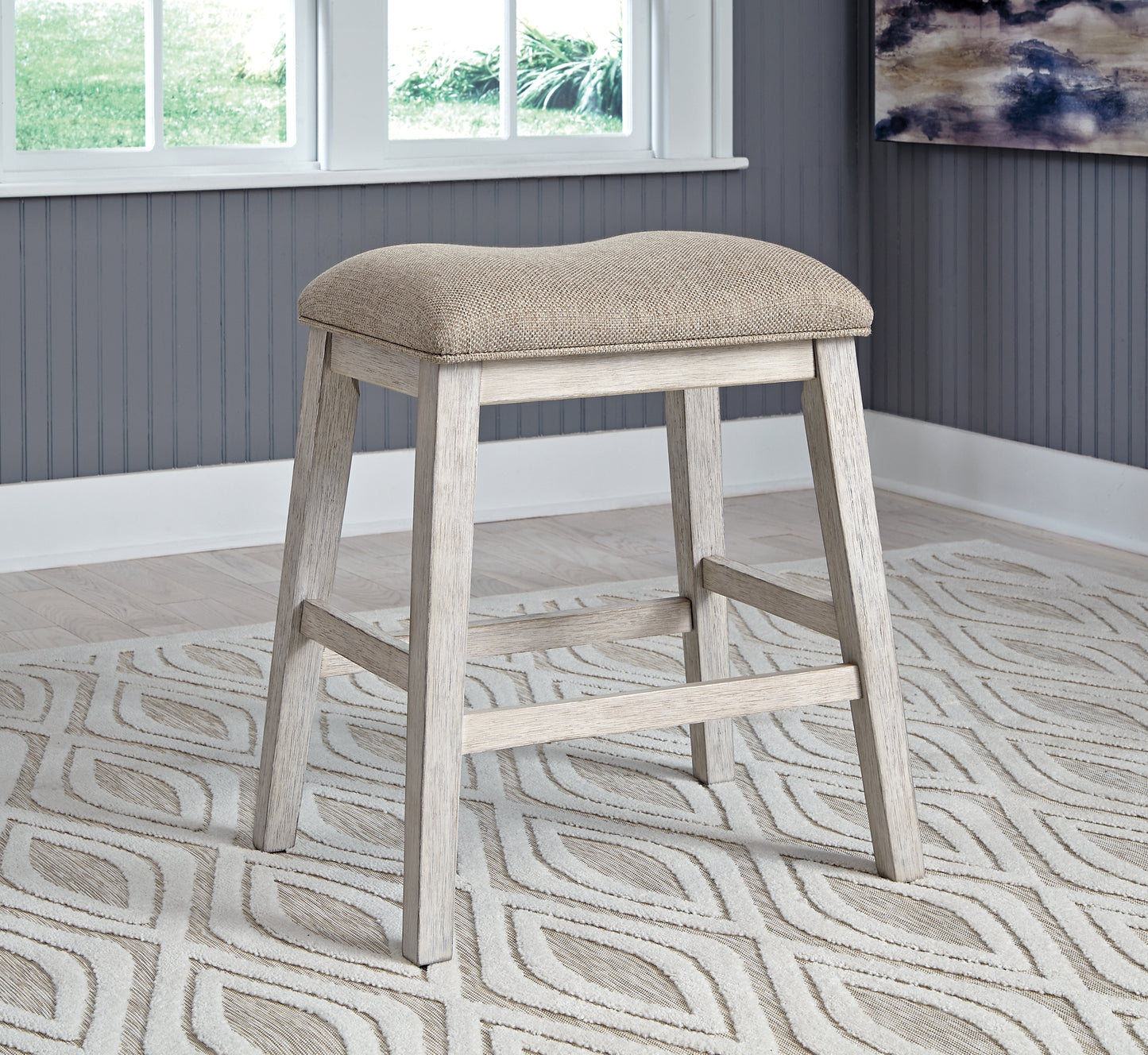 Skempton Upholstered Stool (2/CN)