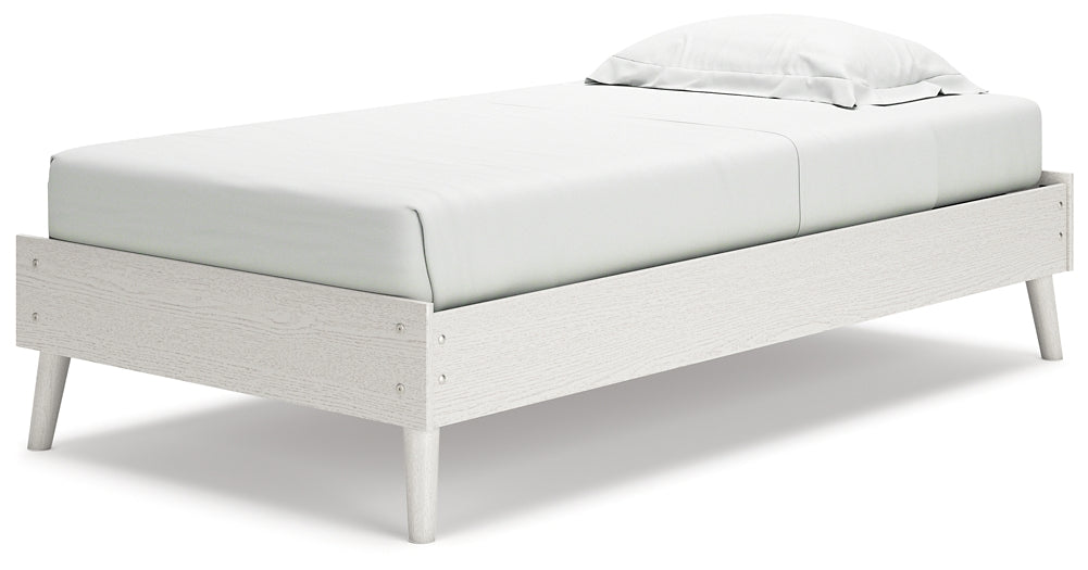 Aprilyn Twin Platform Bed with Dresser, Chest and Nightstand