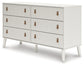 Aprilyn Twin Panel Bed with Dresser