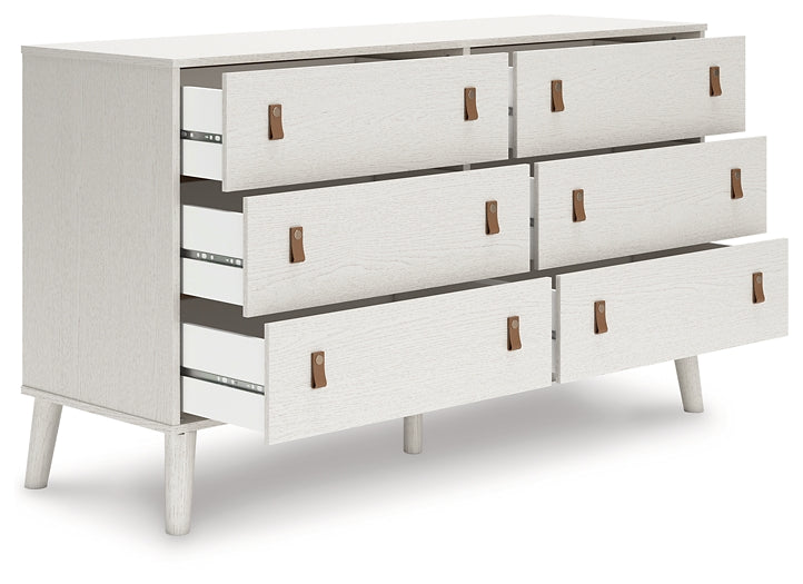 Aprilyn Twin Panel Bed with Dresser, Chest and 2 Nightstands