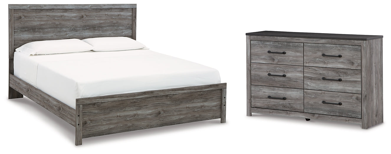 Bronyan King Panel Bed with Dresser