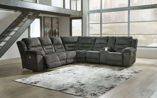 Nettington 4-Piece Power Reclining Sectional