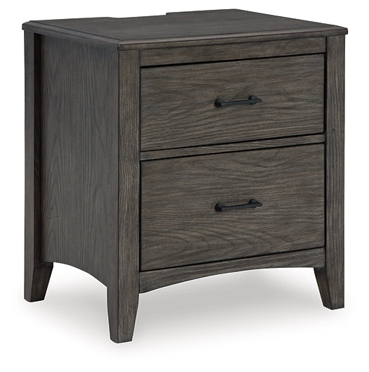 Montillan Two Drawer Night Stand