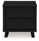 Danziar Two Drawer Night Stand