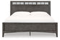 Montillan King Panel Bed with Dresser