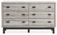 Vessalli Queen Panel Bed with Dresser