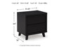 Danziar King Panel Headboard with Mirrored Dresser, Chest and Nightstand