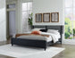 Danziar  Slat Panel Bed