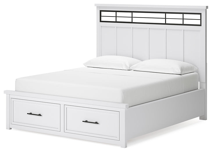 Ashbryn  Panel Storage Bed