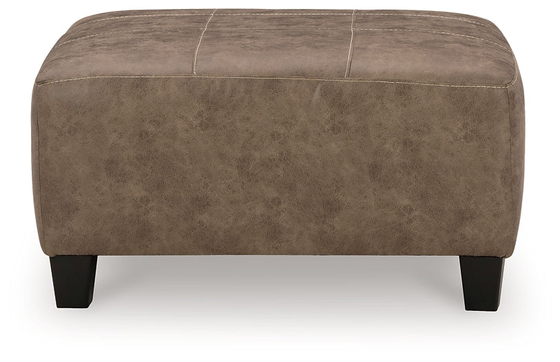 Navi Oversized Accent Ottoman