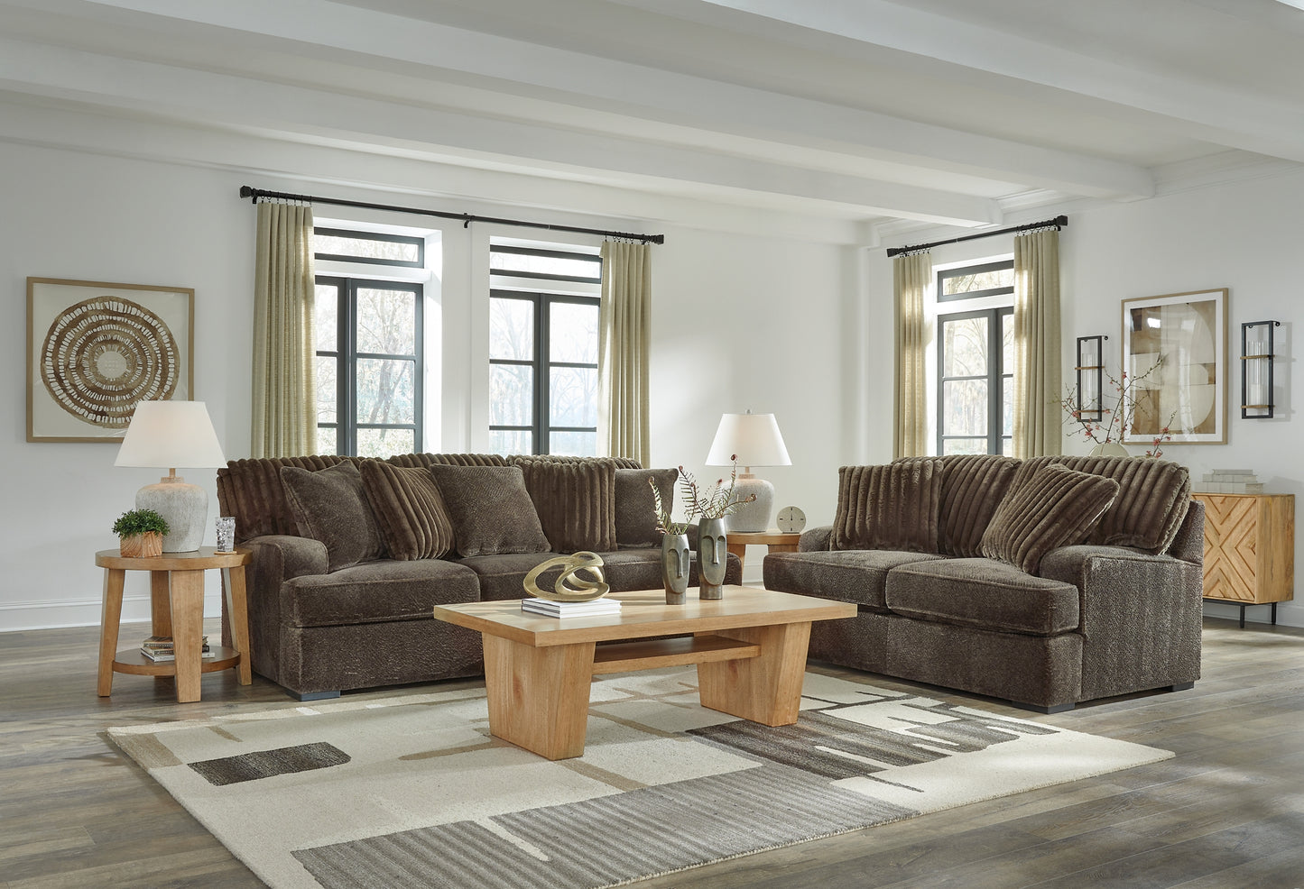 Aylesworth Sofa and Loveseat