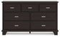 Covetown King Panel Bed with Dresser