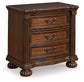 Lavinton King Panel Bed with Dresser and Nightstand