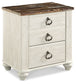 Willowton King Panel Bed with Dresser and Nightstand