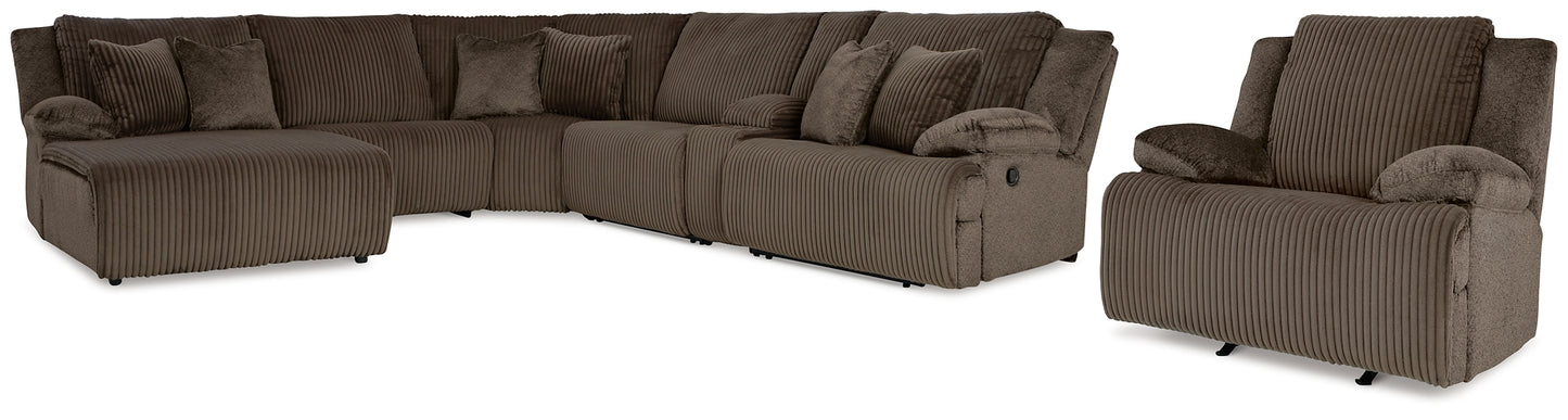 Top Tier 6-Piece Sectional with Recliner