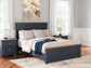 Landocken Queen Panel Bed with Dresser and 2 Nightstands