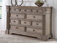 Blairhurst California King Panel Bed with Dresser