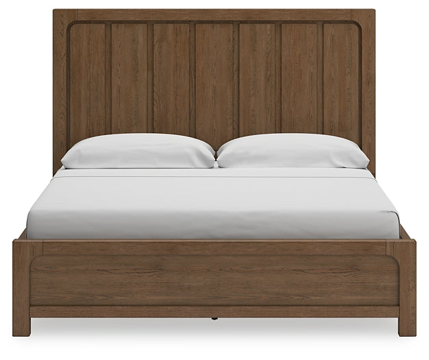 Cabalynn King Panel Bed with Dresser and Nightstand