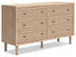 Cielden King Panel Bed with Dresser