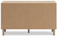 Cielden King Panel Bed with Dresser