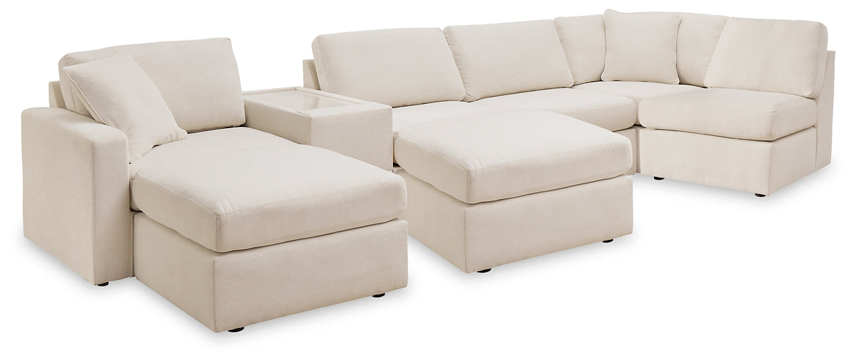 Modmax 6-Piece Sectional with Ottoman