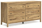 Bermacy Full Panel Headboard with Dresser, Chest and 2 Nightstands