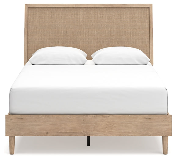 Cielden Queen Panel Bed with Dresser and 2 Nightstands