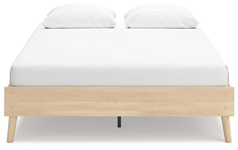 Cabinella Queen Platform Bed with 2 Nightstands