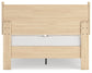 Cabinella Full Platform Panel Bed with Dresser