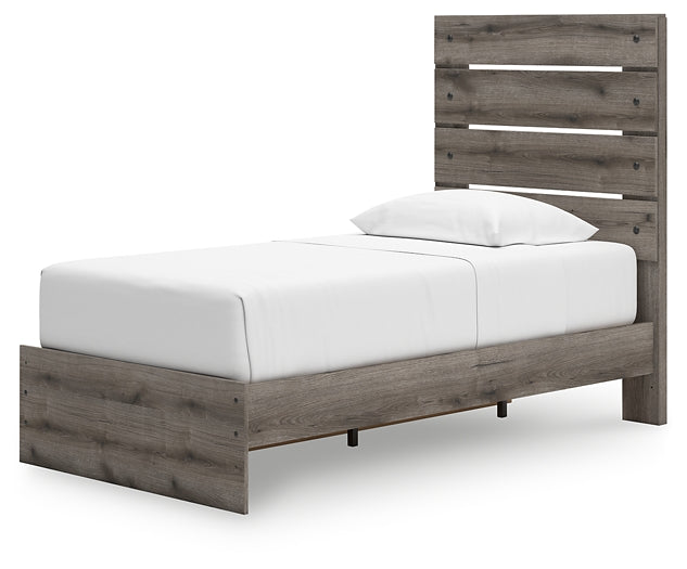 Graystorm  Panel Storage Bed