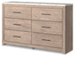 Senniberg Queen Panel Bed with Dresser