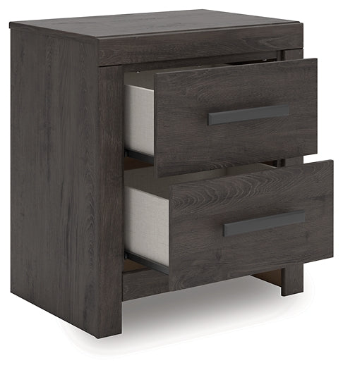 Prendonea Two Drawer Night Stand