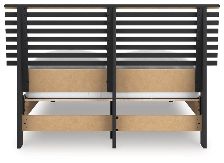 Danziar Full Slat Panel Bed