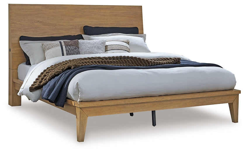 Sherbana  Panel Bed