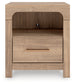 Kinlanni One Drawer Night Stand