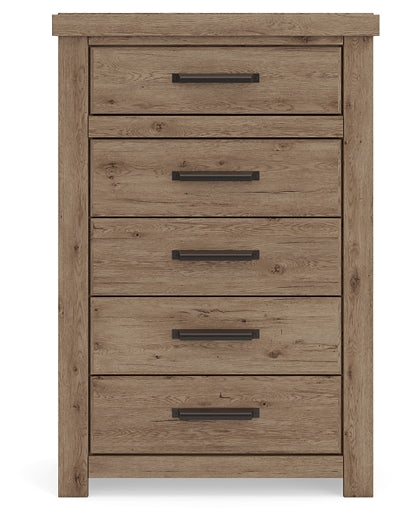 Oliandon Five Drawer Chest