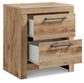 Hyanna King Panel Storage Bed, Dresser, Mirror, Chest and Nightstand